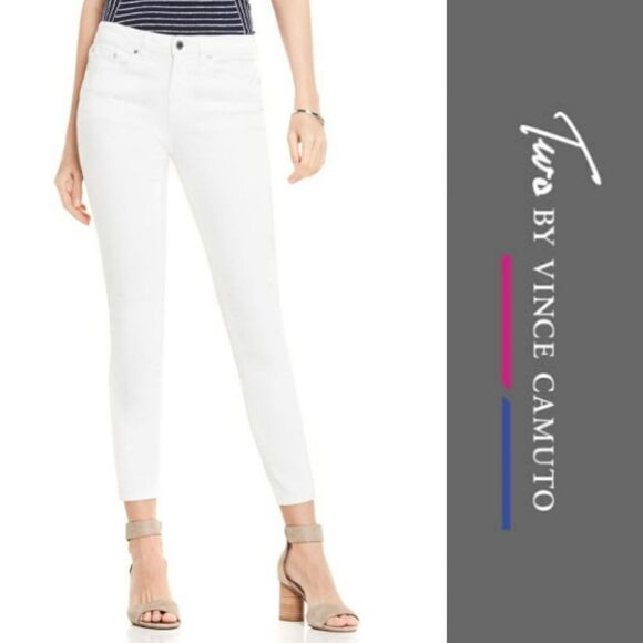 Two by Vince Camuto white skinny jeans - Picture 1 of 5